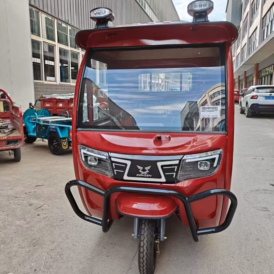 Triciclo de passageiros adulto riquixá elétrico de fábrica na China